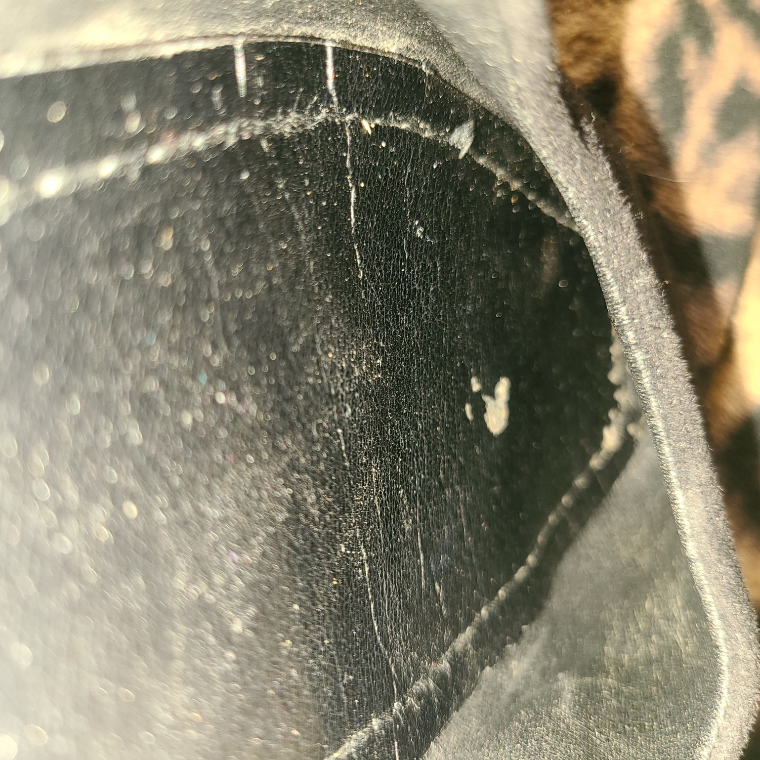 1 pair Black SWEATY STINKY Flats Shoes size 9
