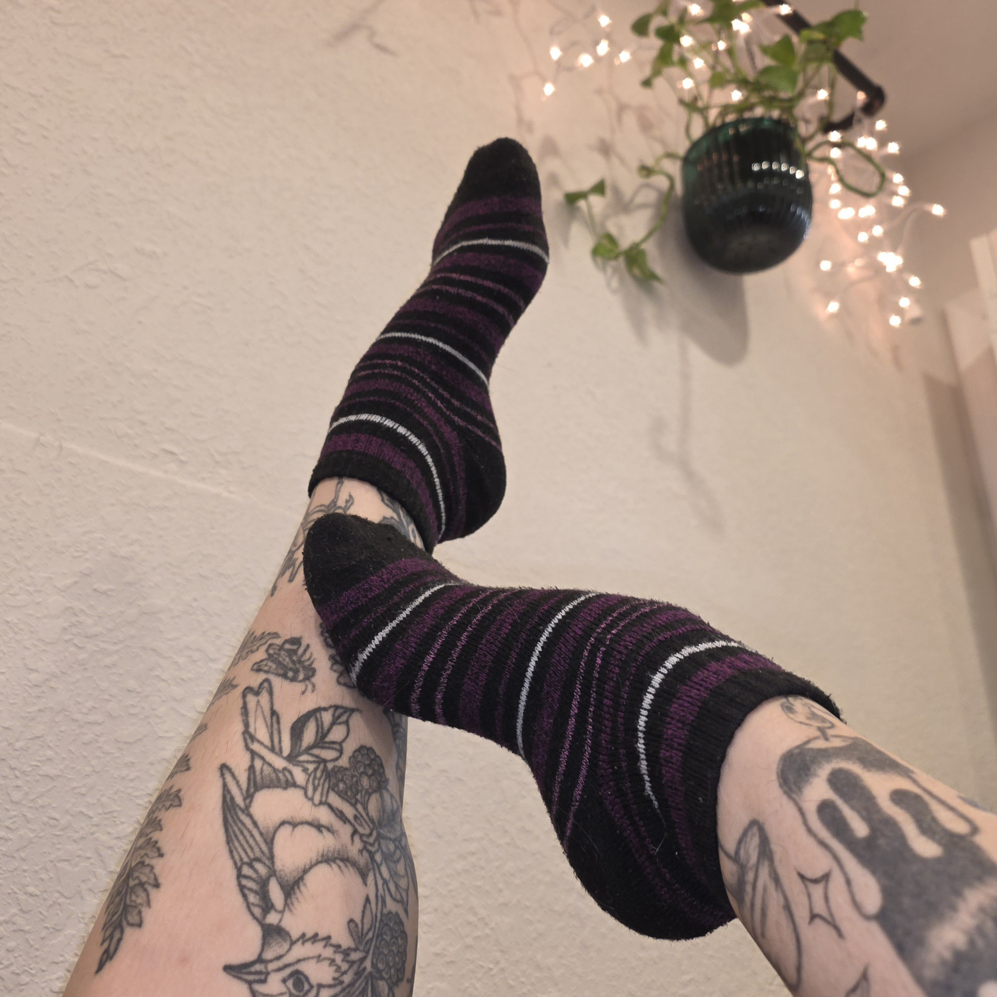 Thick Striped Ankle Socks