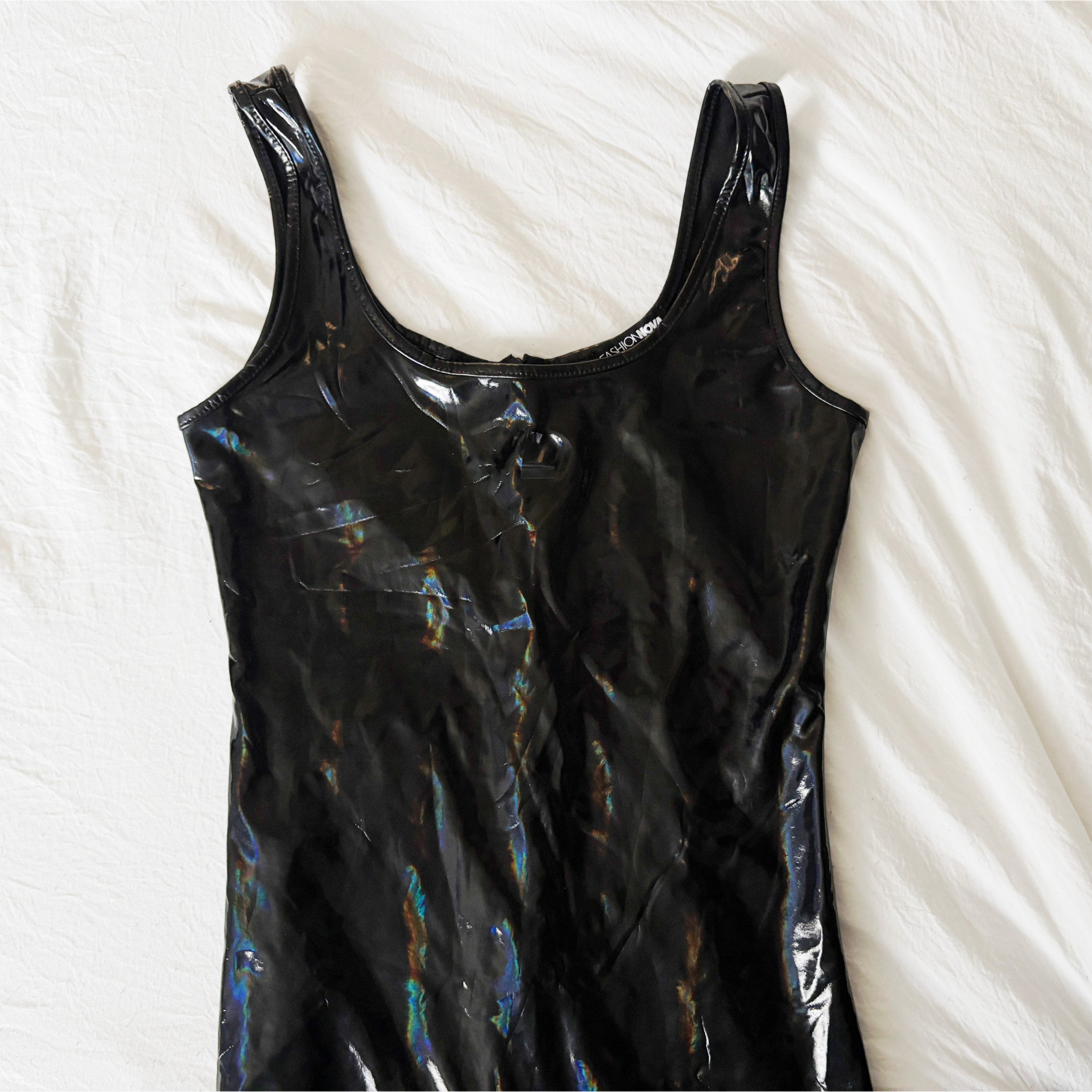 Edens Iconic Black Holographic Jumpsuit