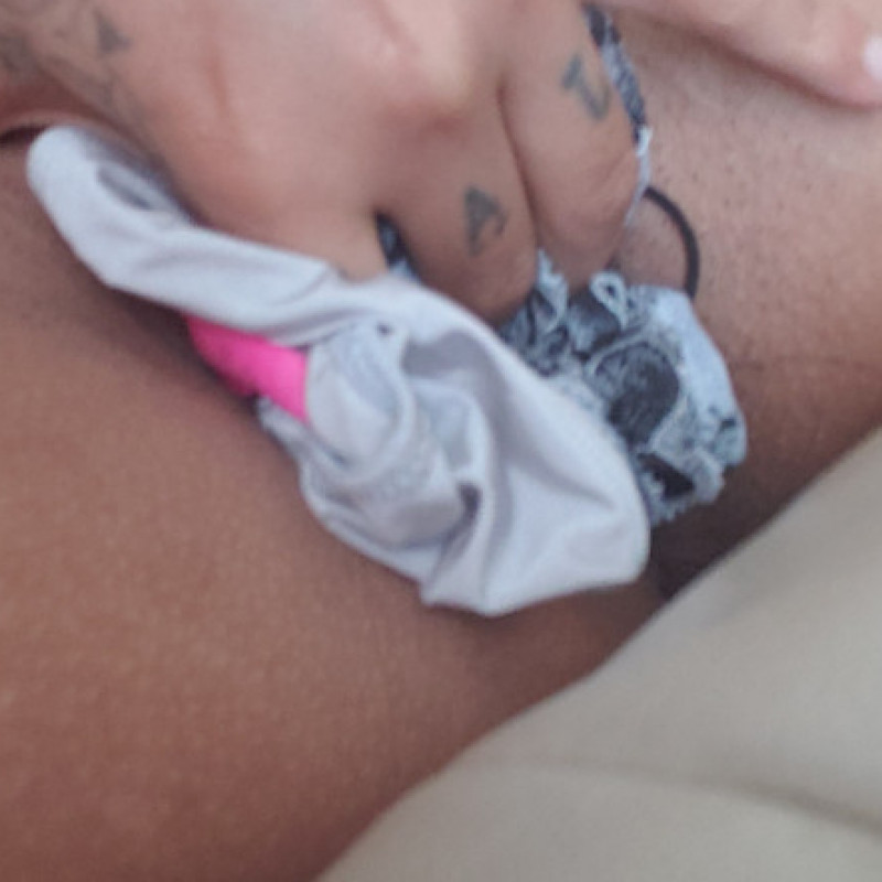 Baby blue panties