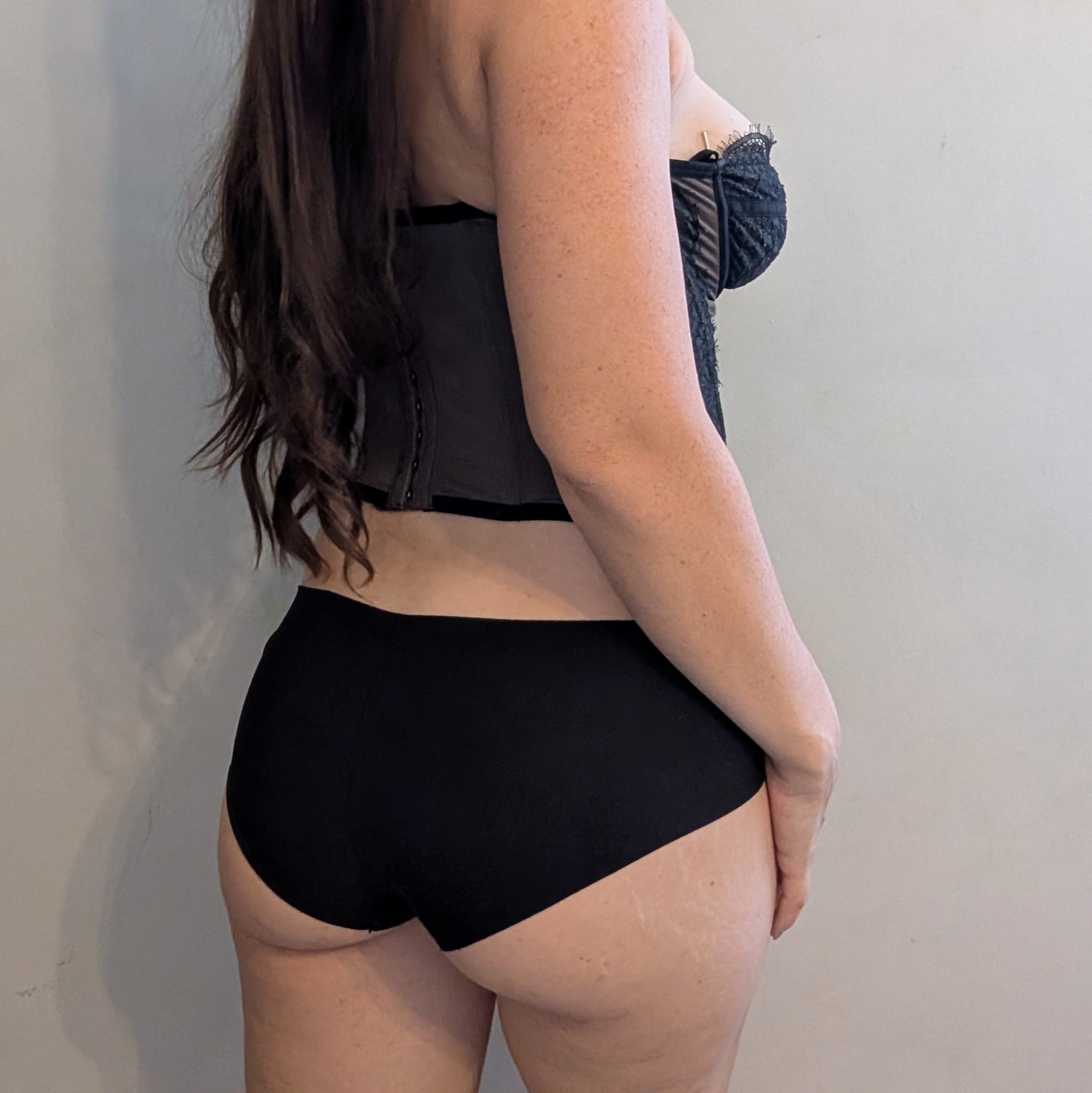 Black Victorias Secret Panty
