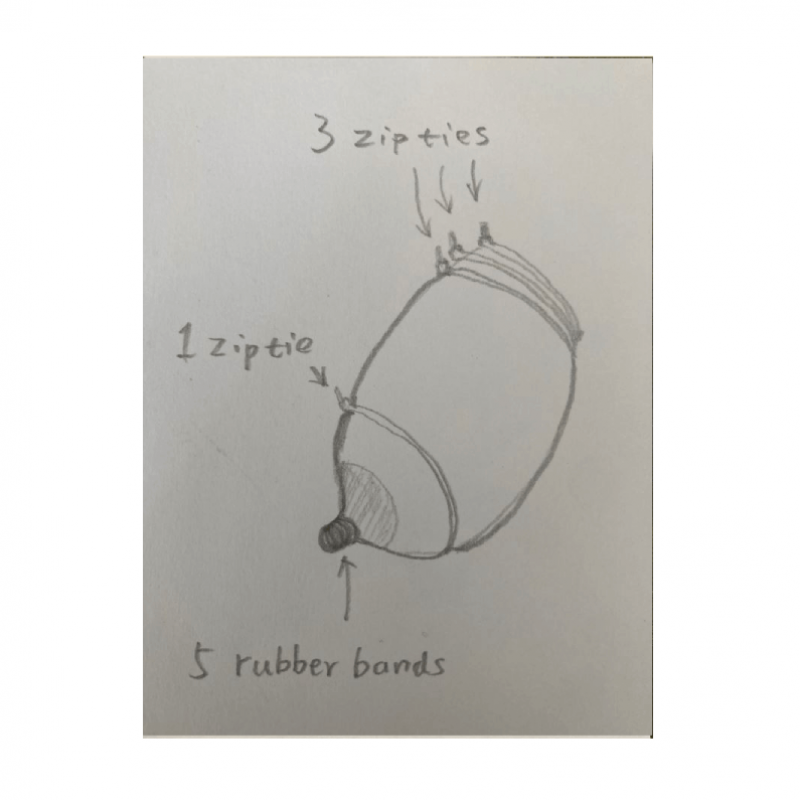 Photo shoot during recording Bondage tits