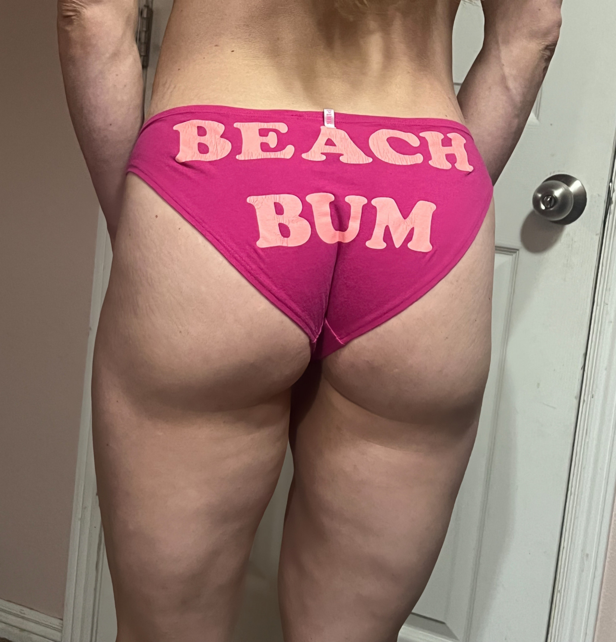 Beach bum cheeky