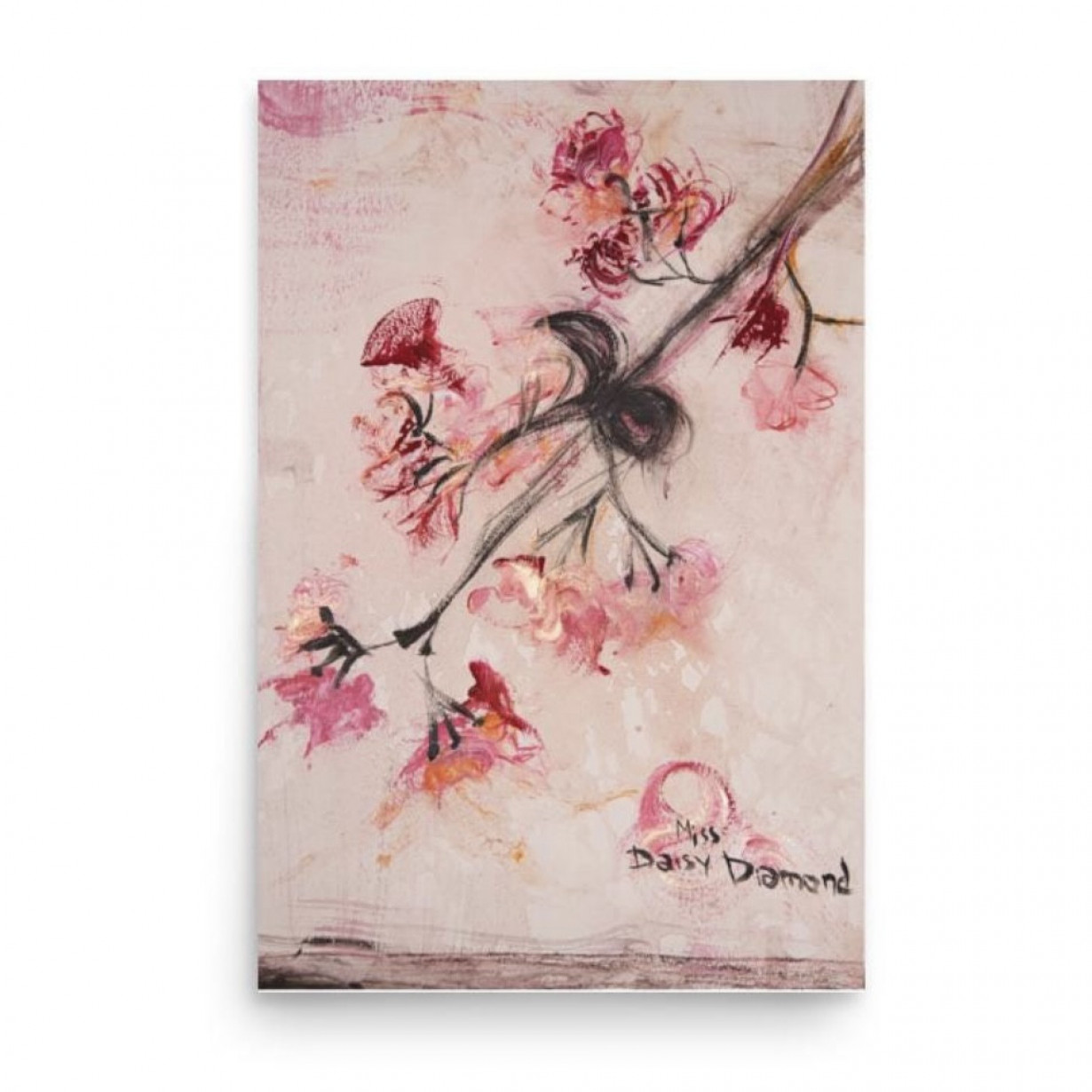 Blossoms in the Rain l Fine Art Wall Print 1218