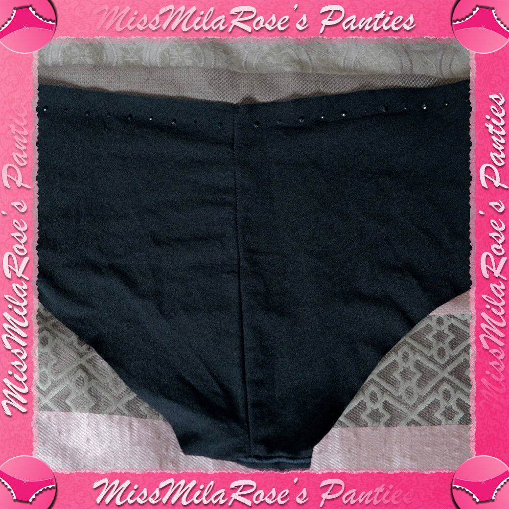 Black Studded Panties