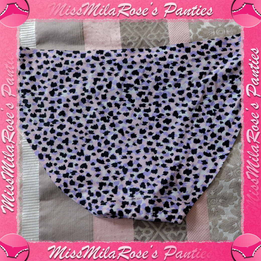 Peach Cheetah Print Panty