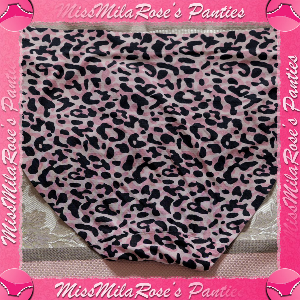 pink cheetah print panty