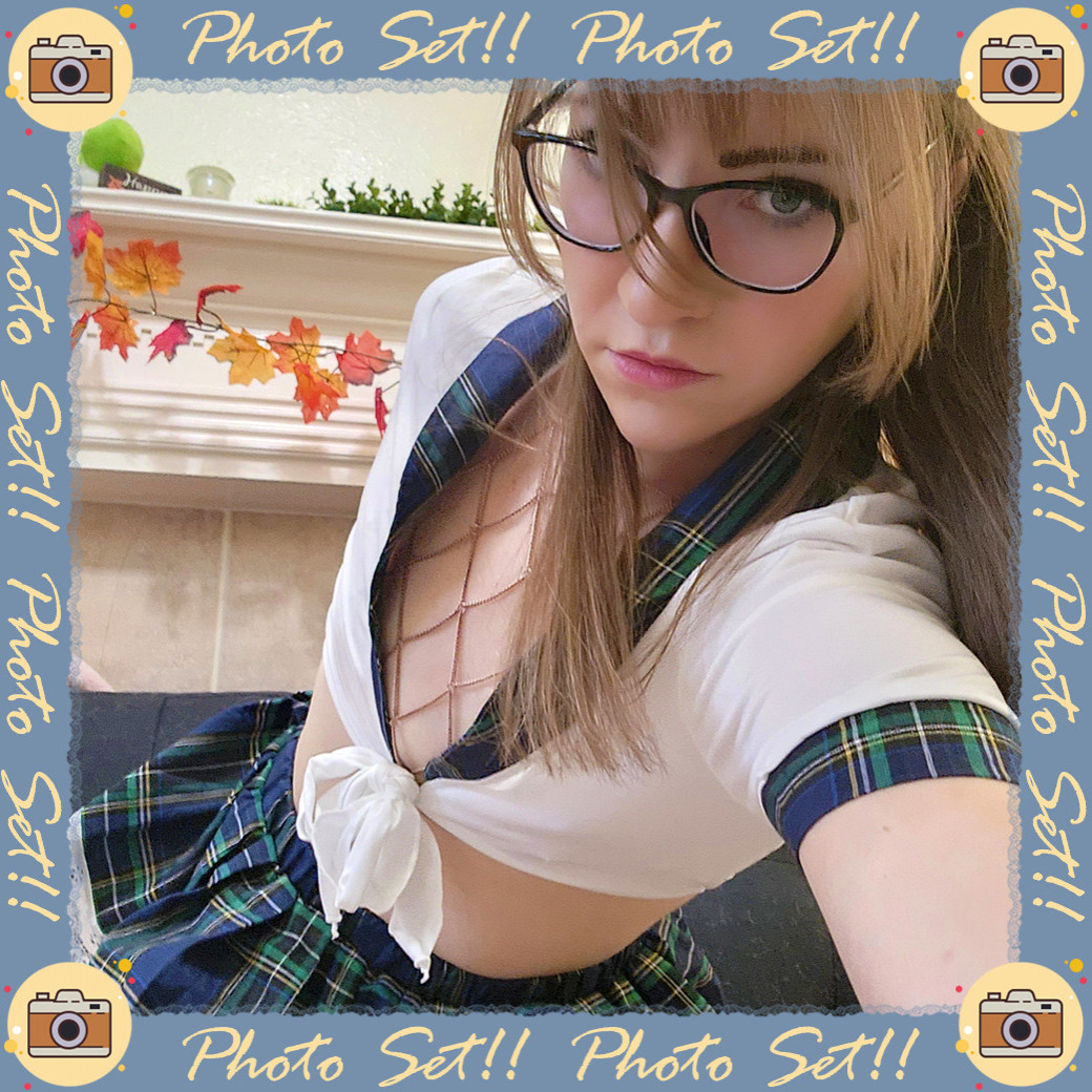 TEEN School Girl Photo Set