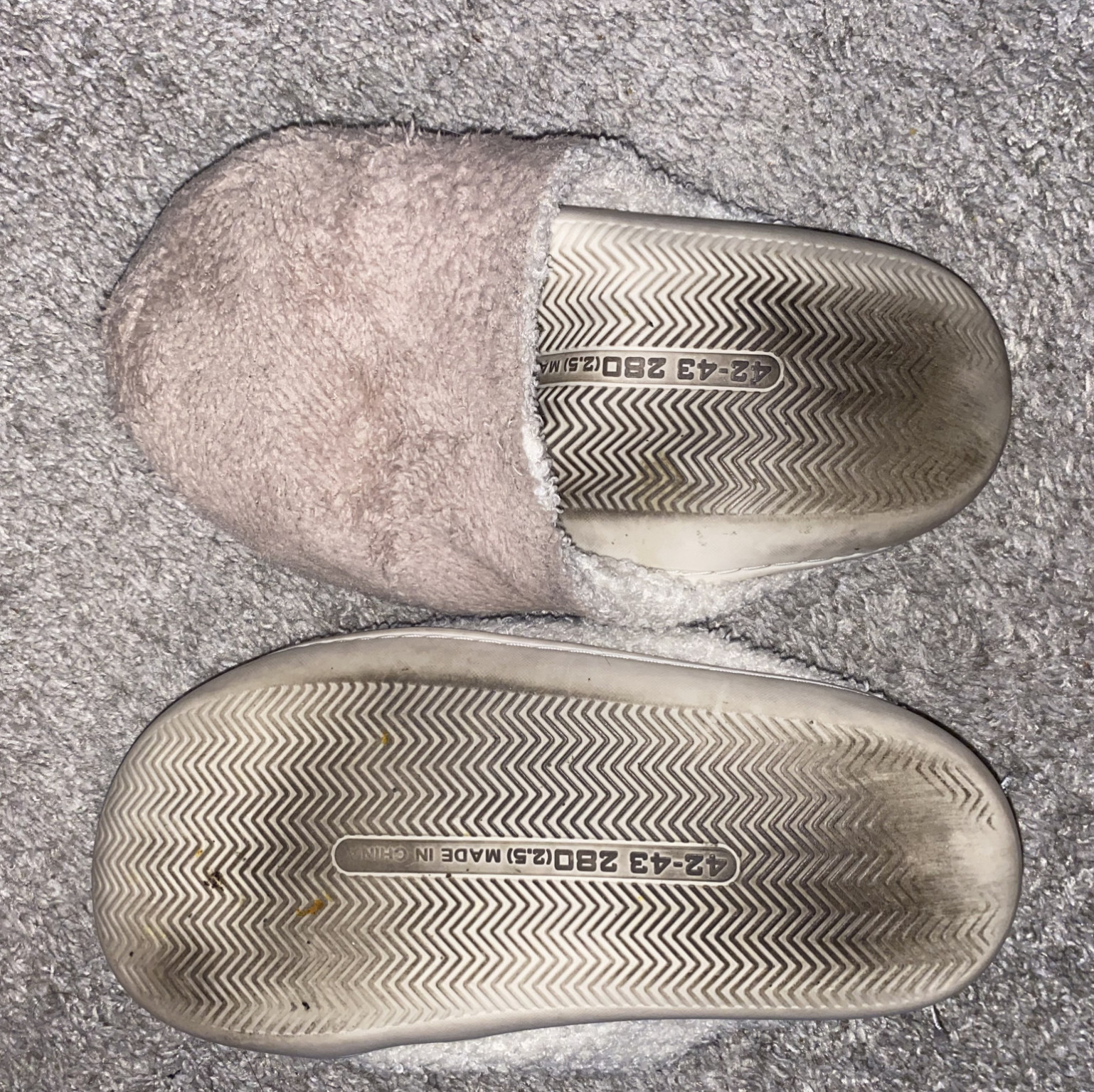 Well Worn Halloween Slippers