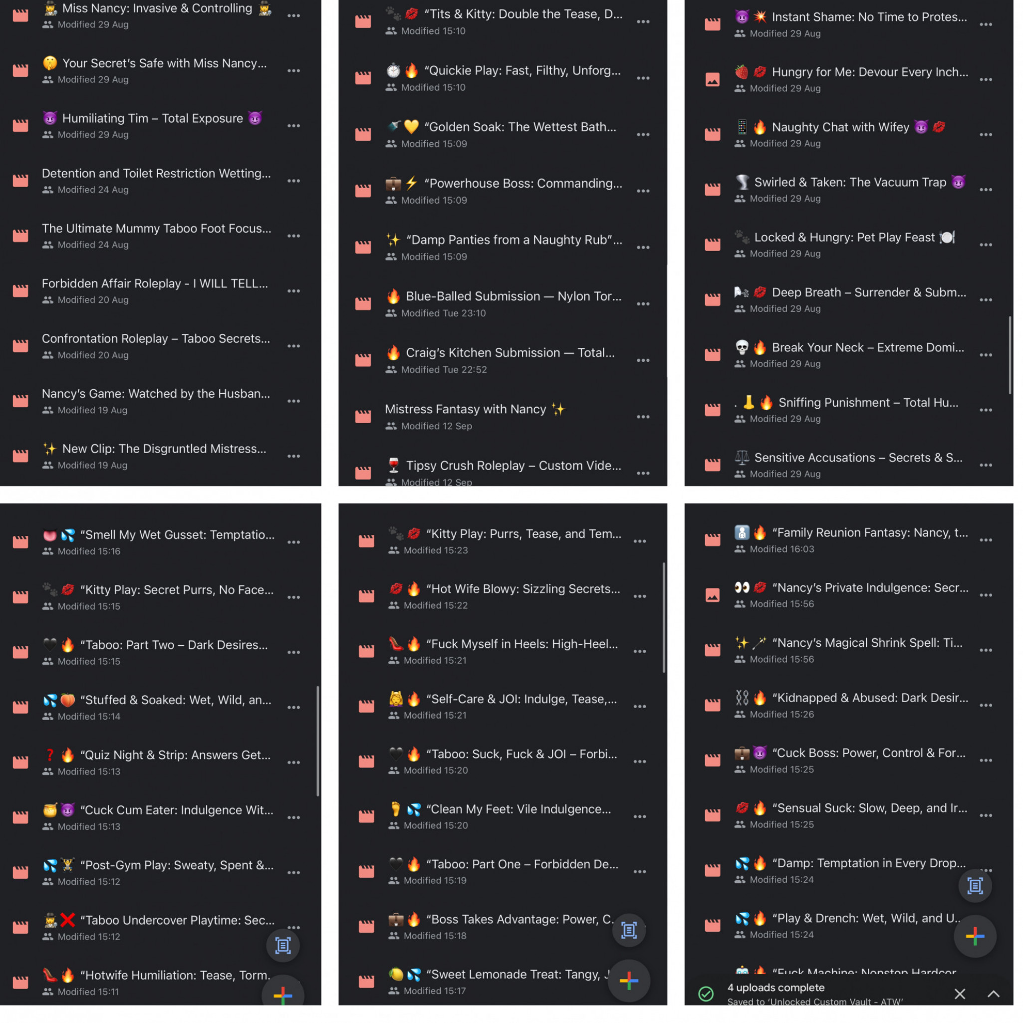 Access ALL DIGITAL Vault: Total Obsession