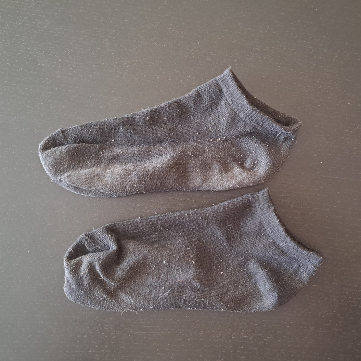 Used black socks