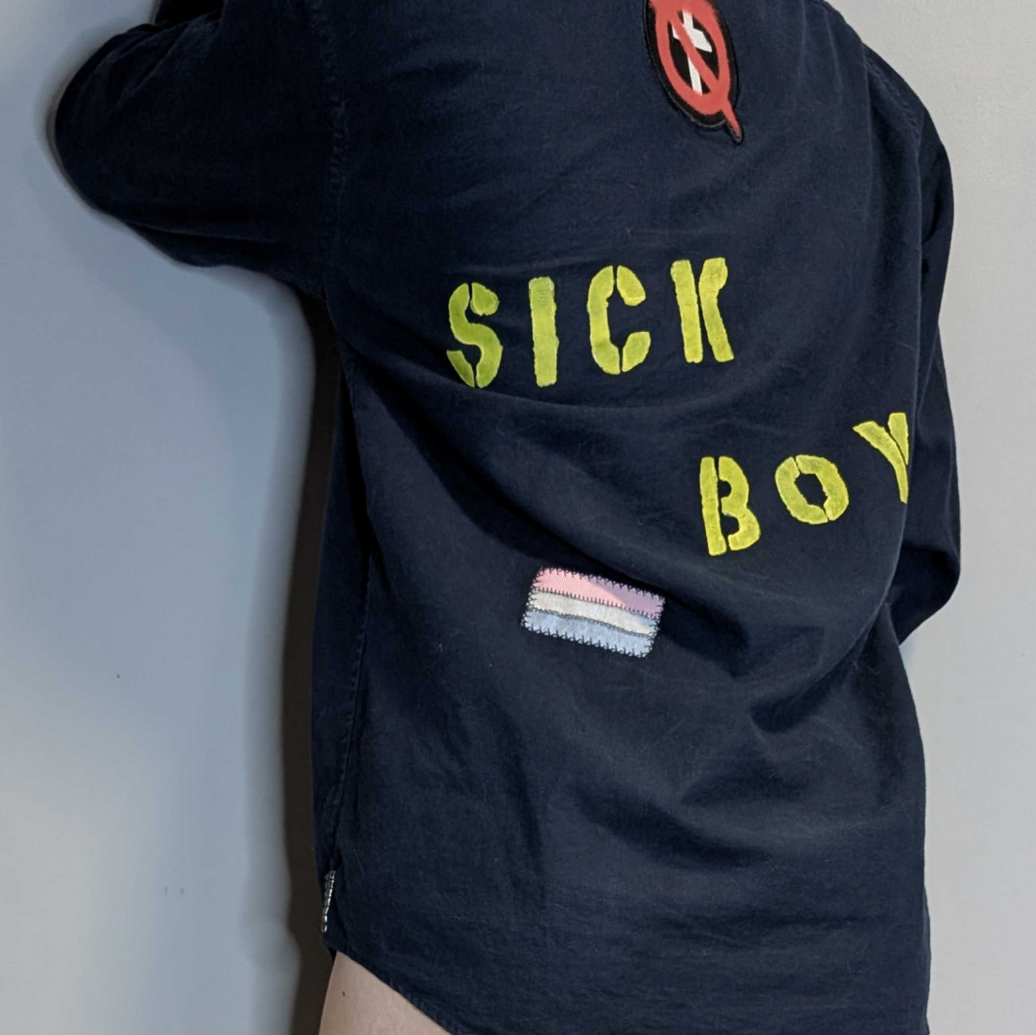 Transgender Flag Iron On Patch