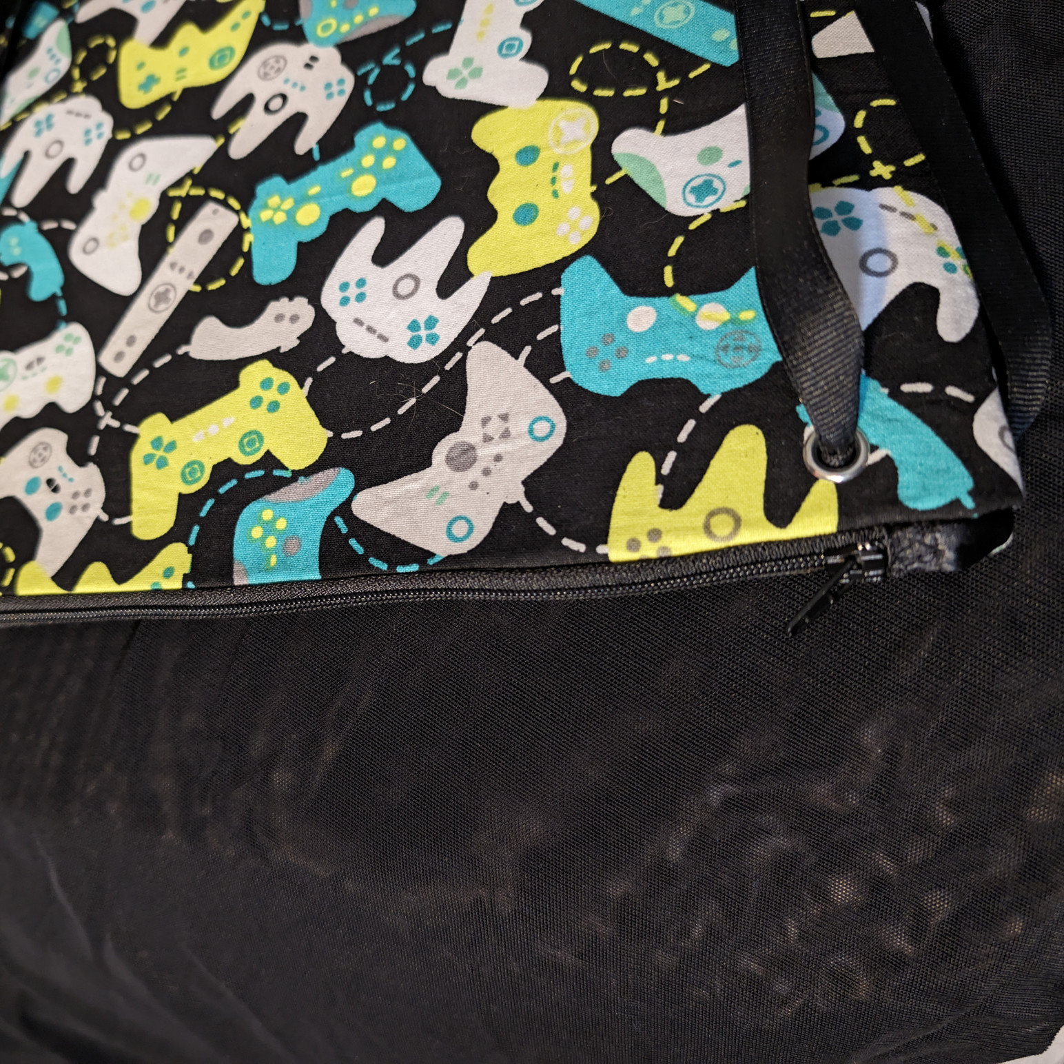 In Control HANDMADE Shoulder Bag with Adjustable Straps