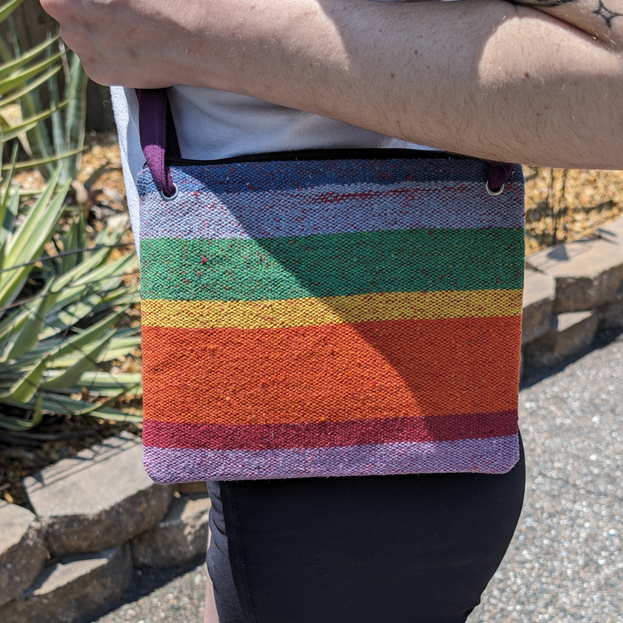 The Rainbow Prism Handbag With Adjustable Straps