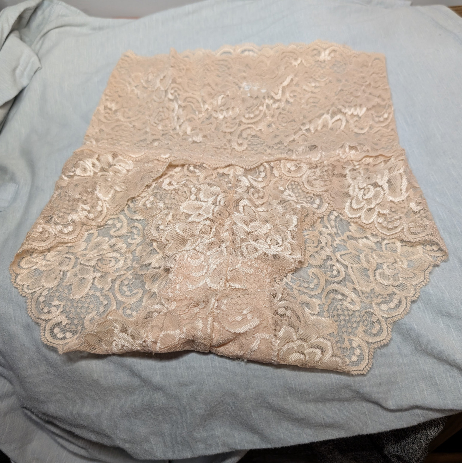 Worn Lace Panties Boy Shorts Femboy Undies