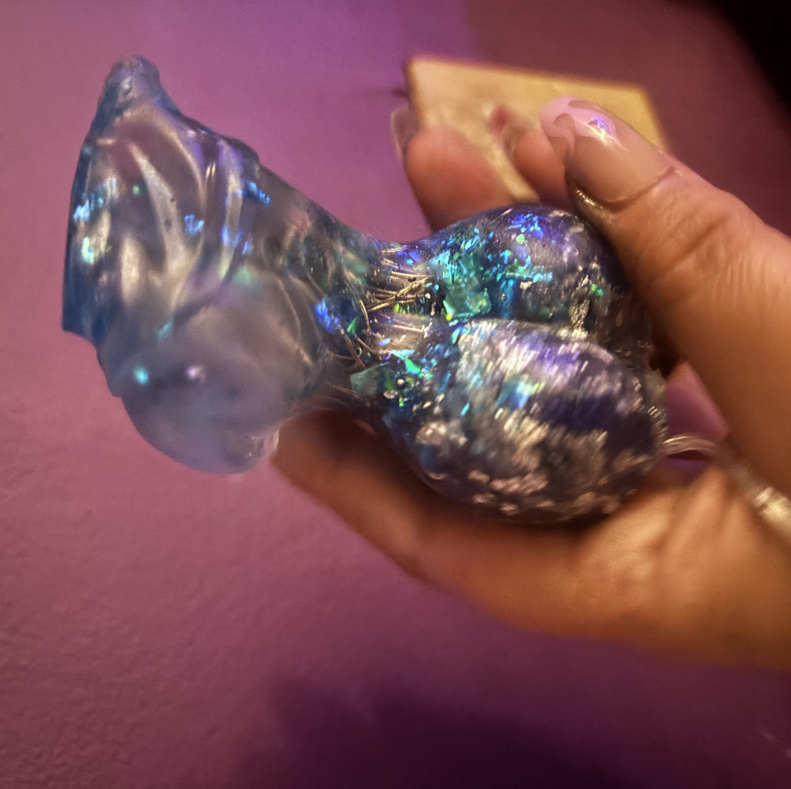 Light up resin bust and ass