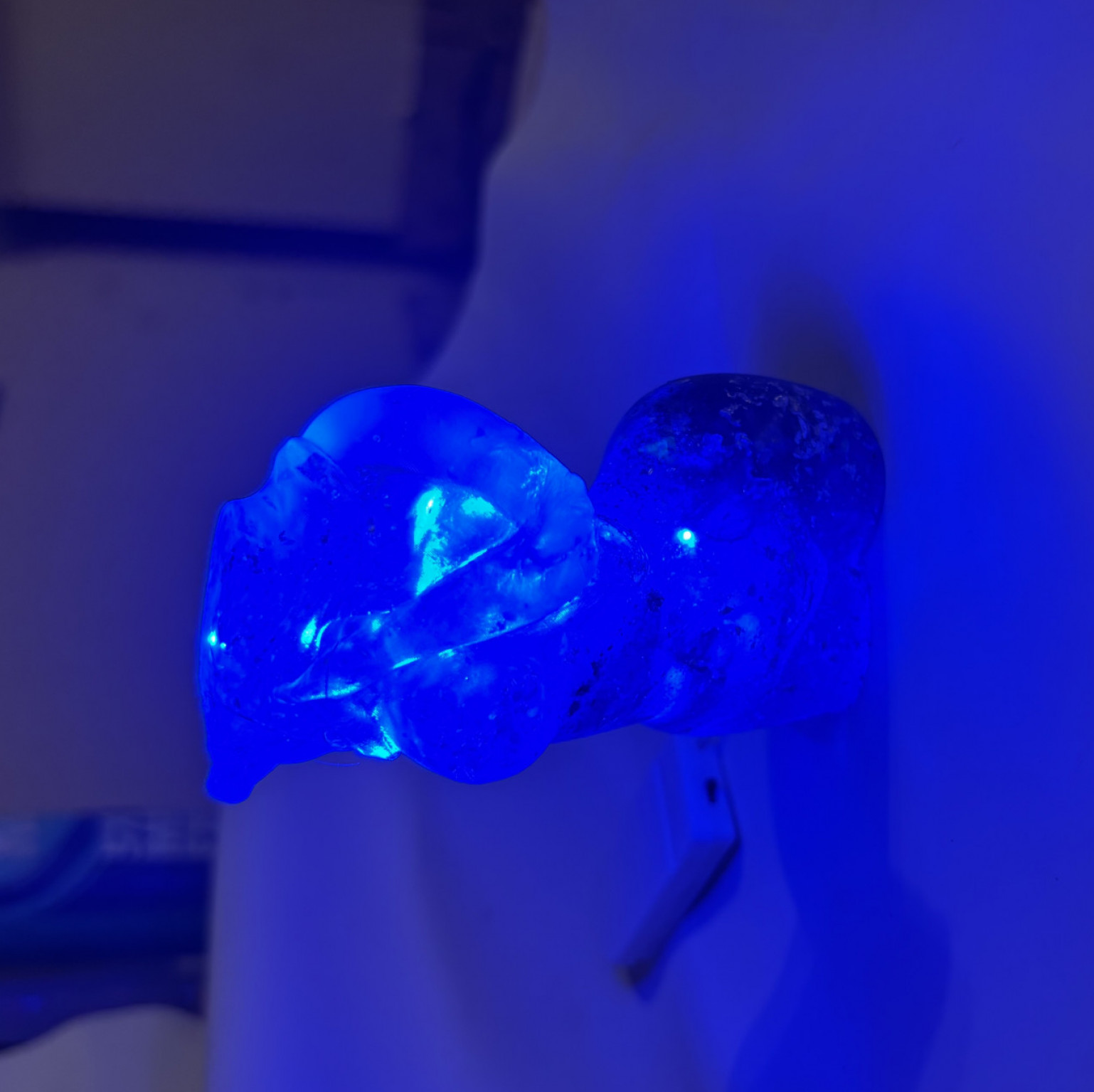 Light up resin bust and ass