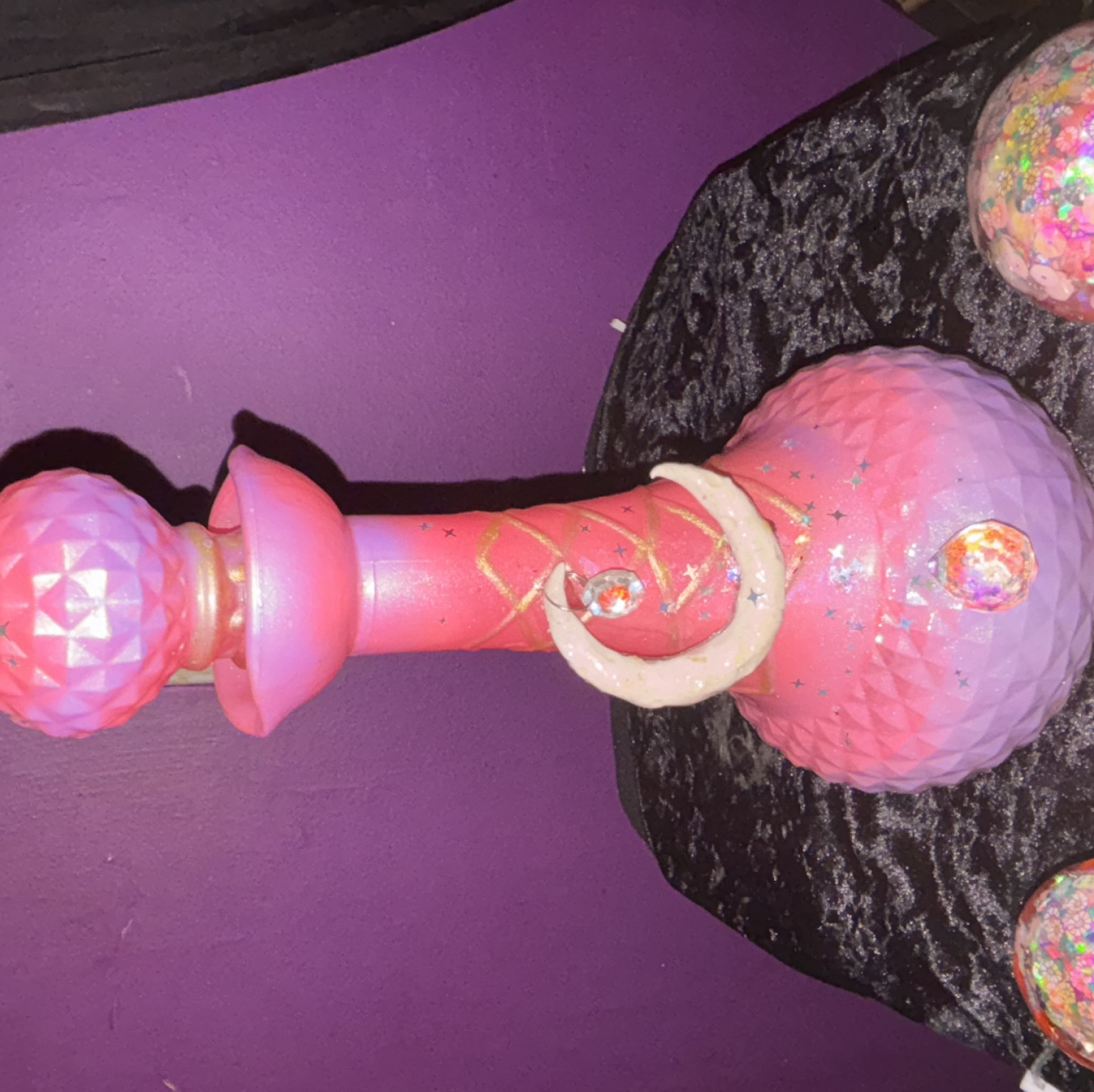 Light up genie bottle