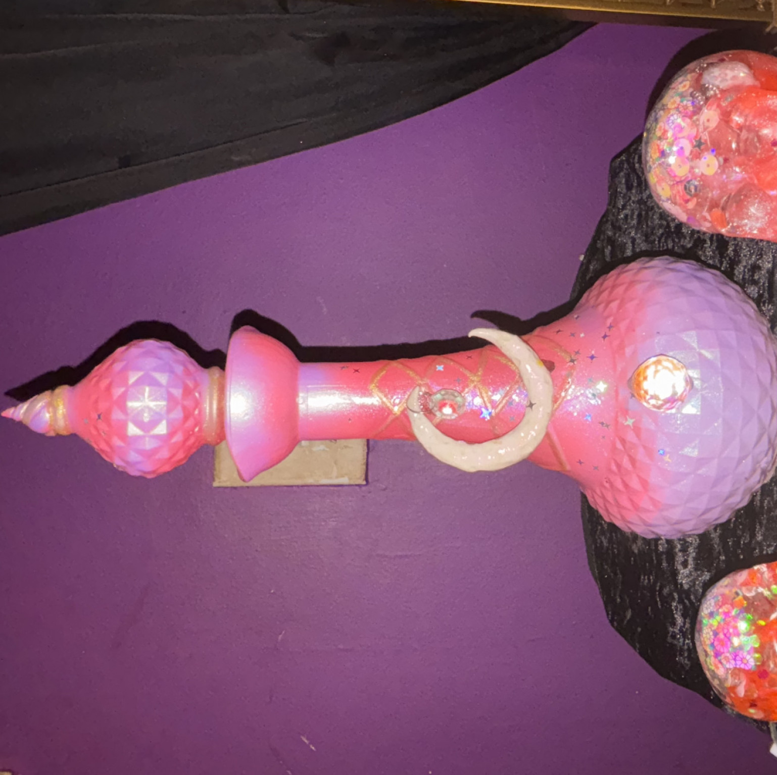 Light up genie bottle