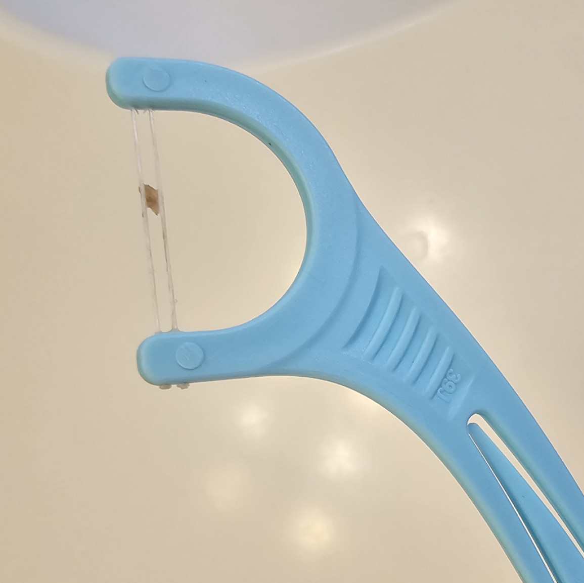 Toothbrush and floss