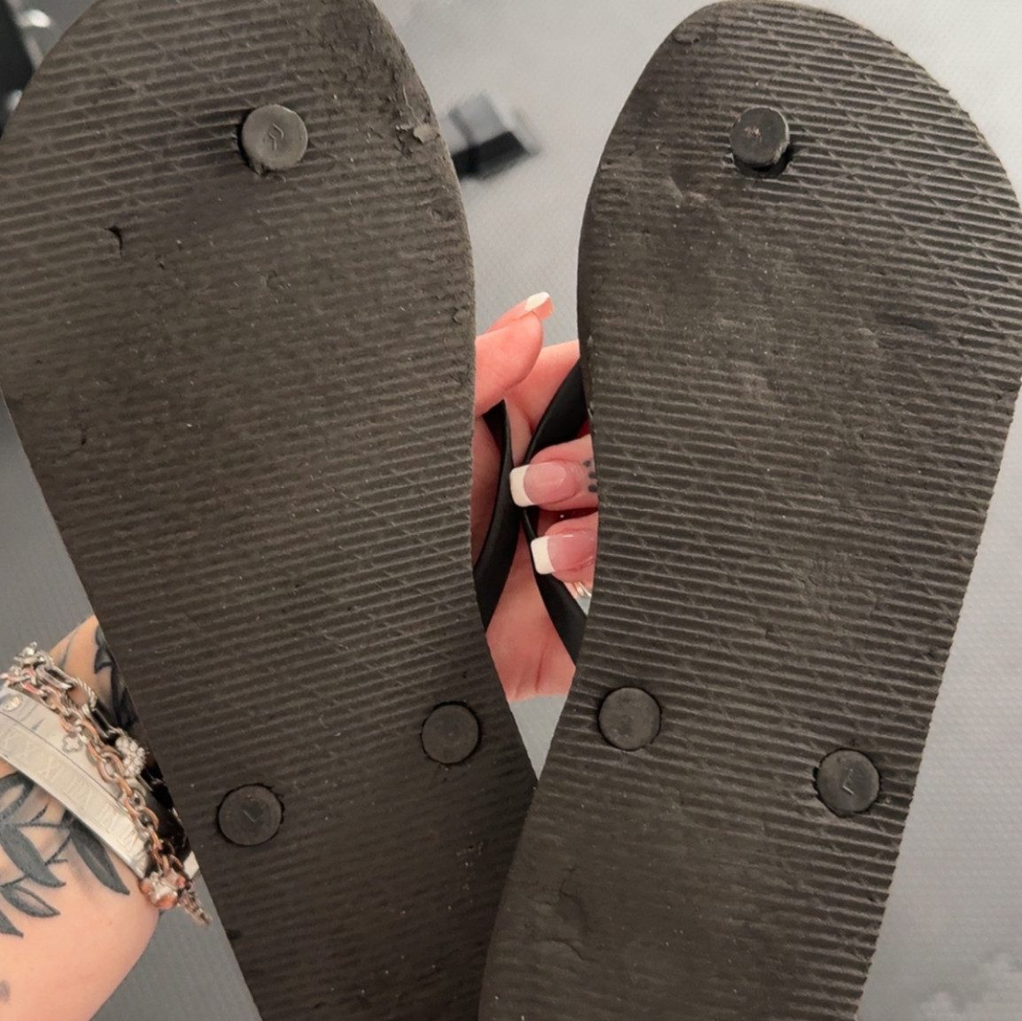 Disgusting flip flops