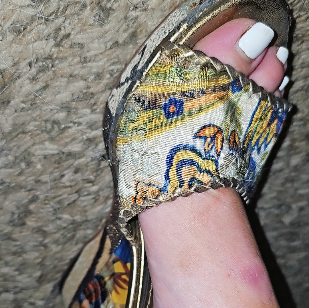Unique wedges resoled size 10