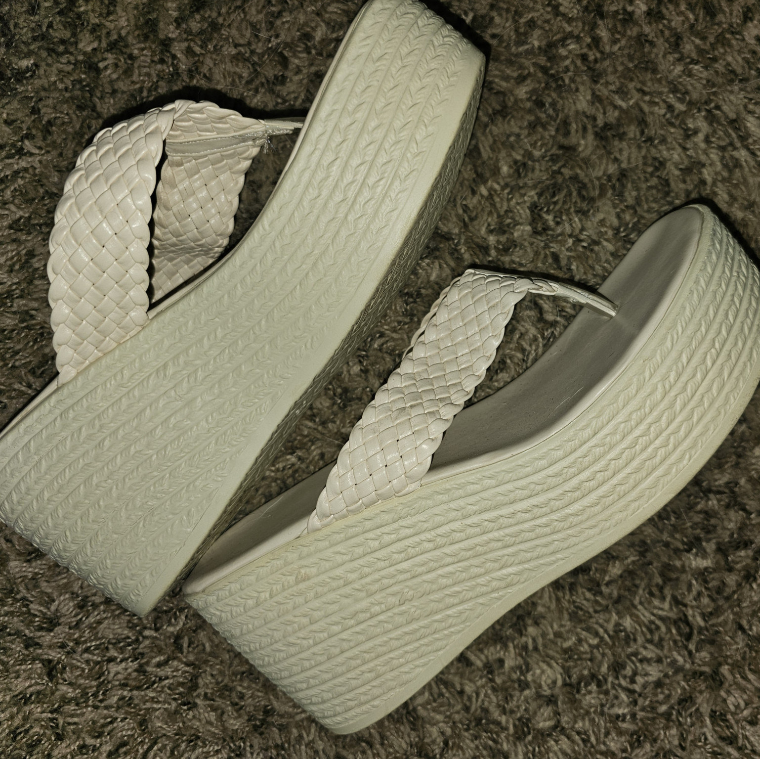 Size 10 platform sandals flip flops