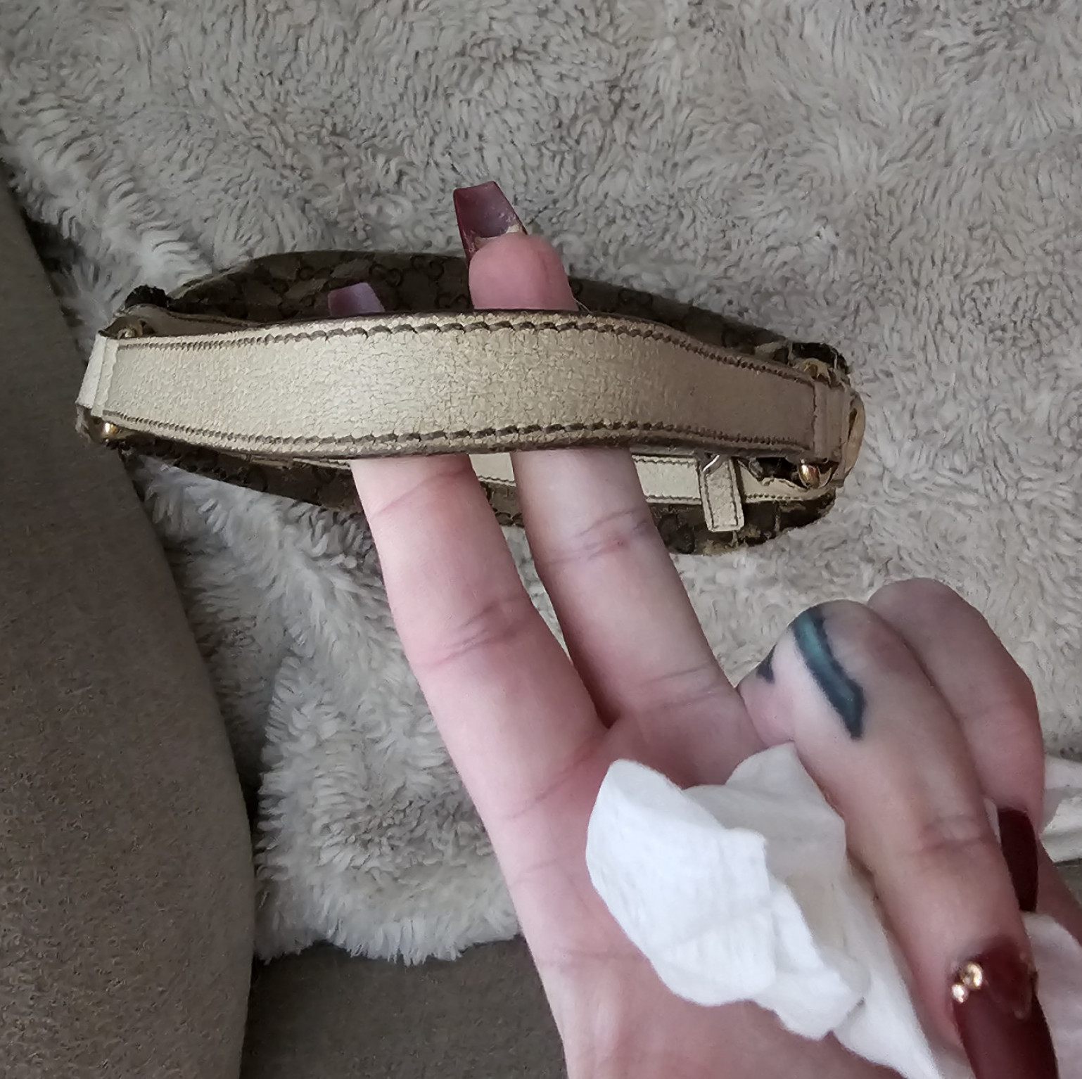 Well loved Gucci bag