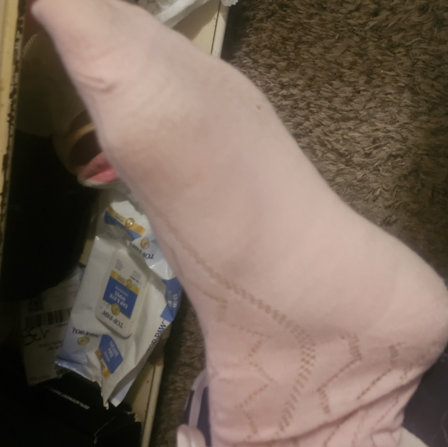 Pink Kawaii Bow Socks