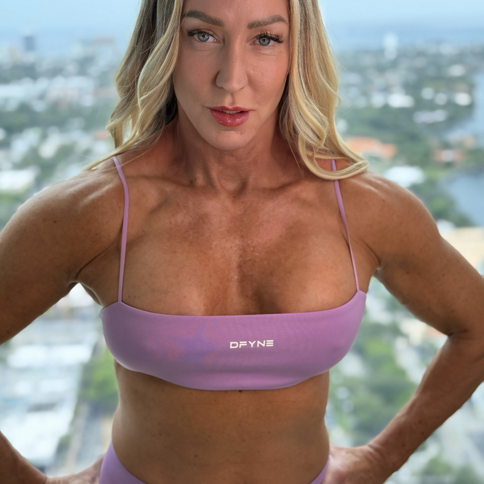 DFYNE PURPLE WORKOUT SET