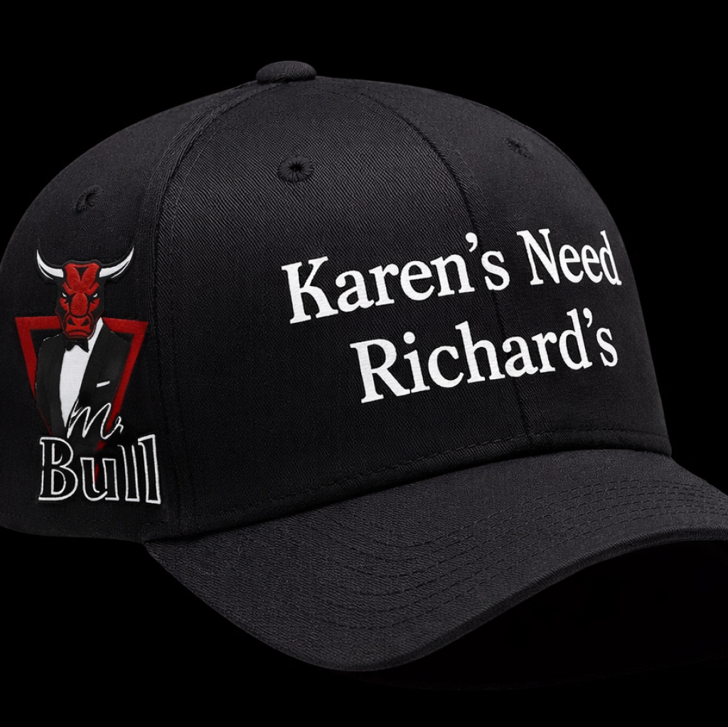Karens Need Richards: Mr Bull Hat Red