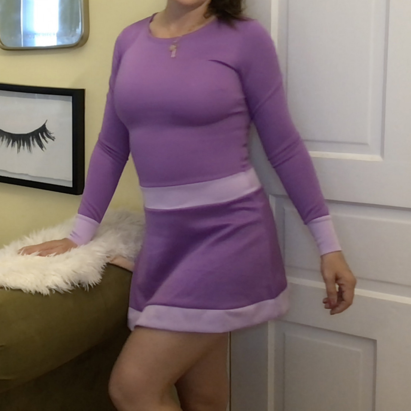 Scooby Doos Daphne Dress Cosplay SMALL