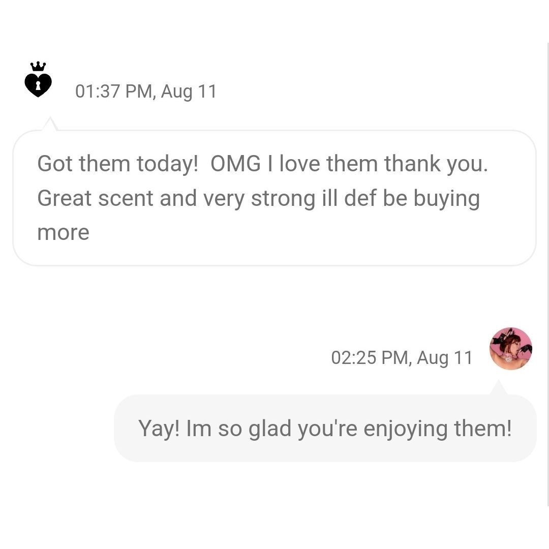 Sweet Panties From Your Princess!