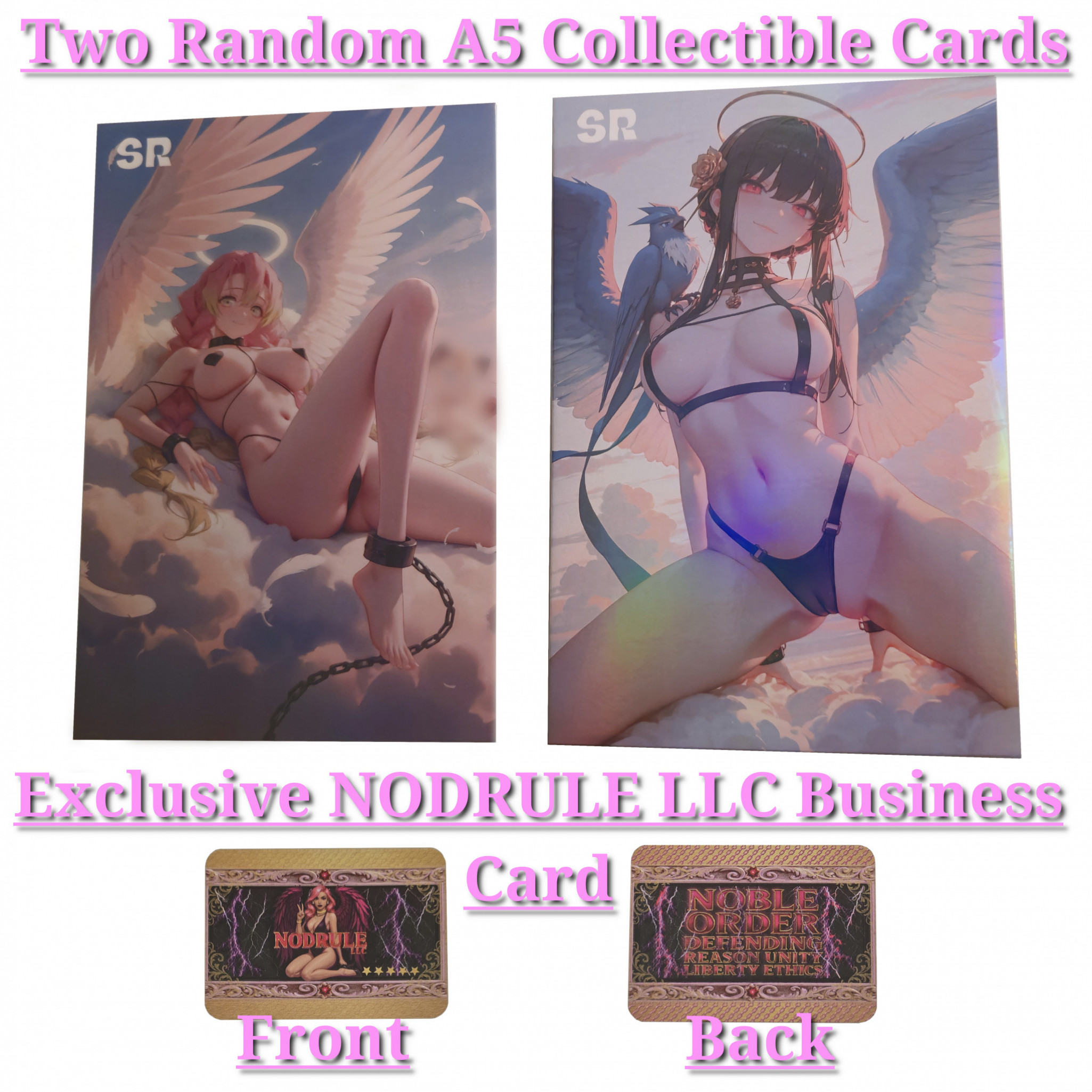 Love of the Angel A5 Anime Collector Cards