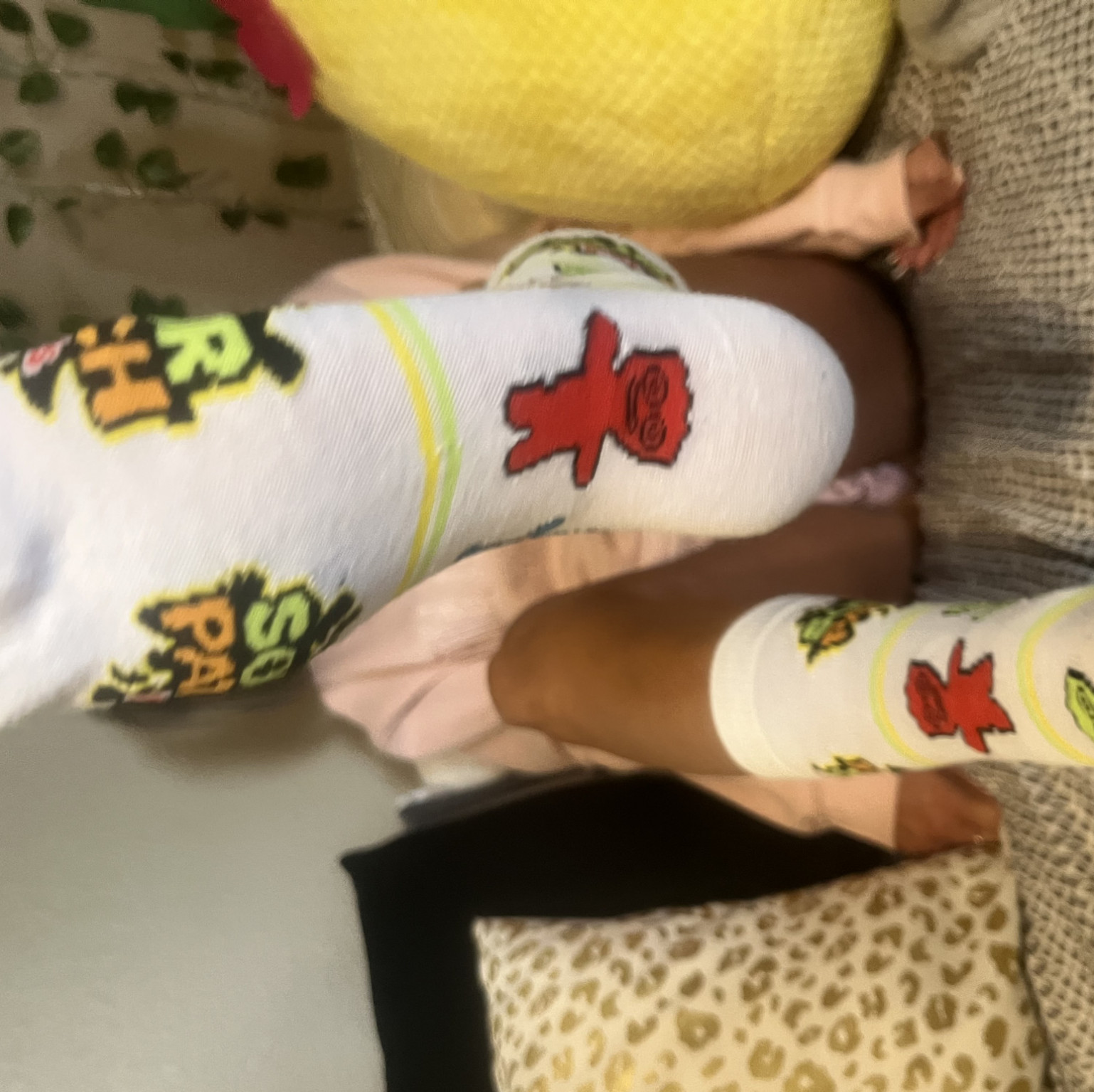 Sour Patch socks
