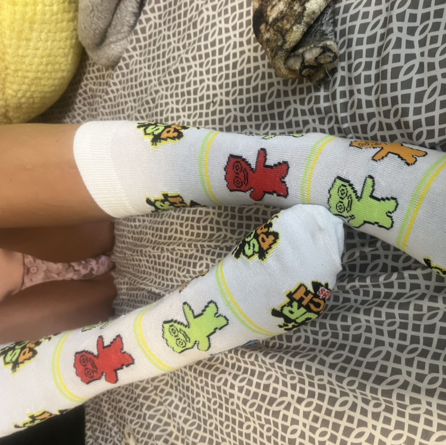 Sour Patch socks