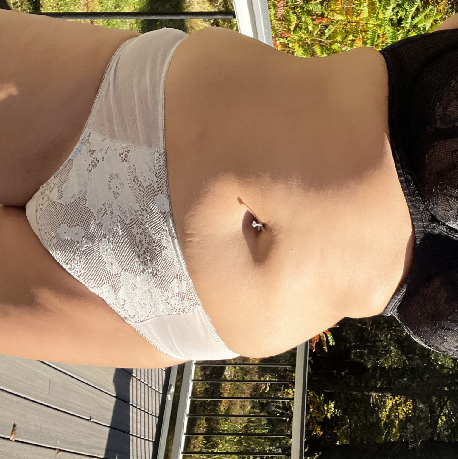 Sheer panties to lick