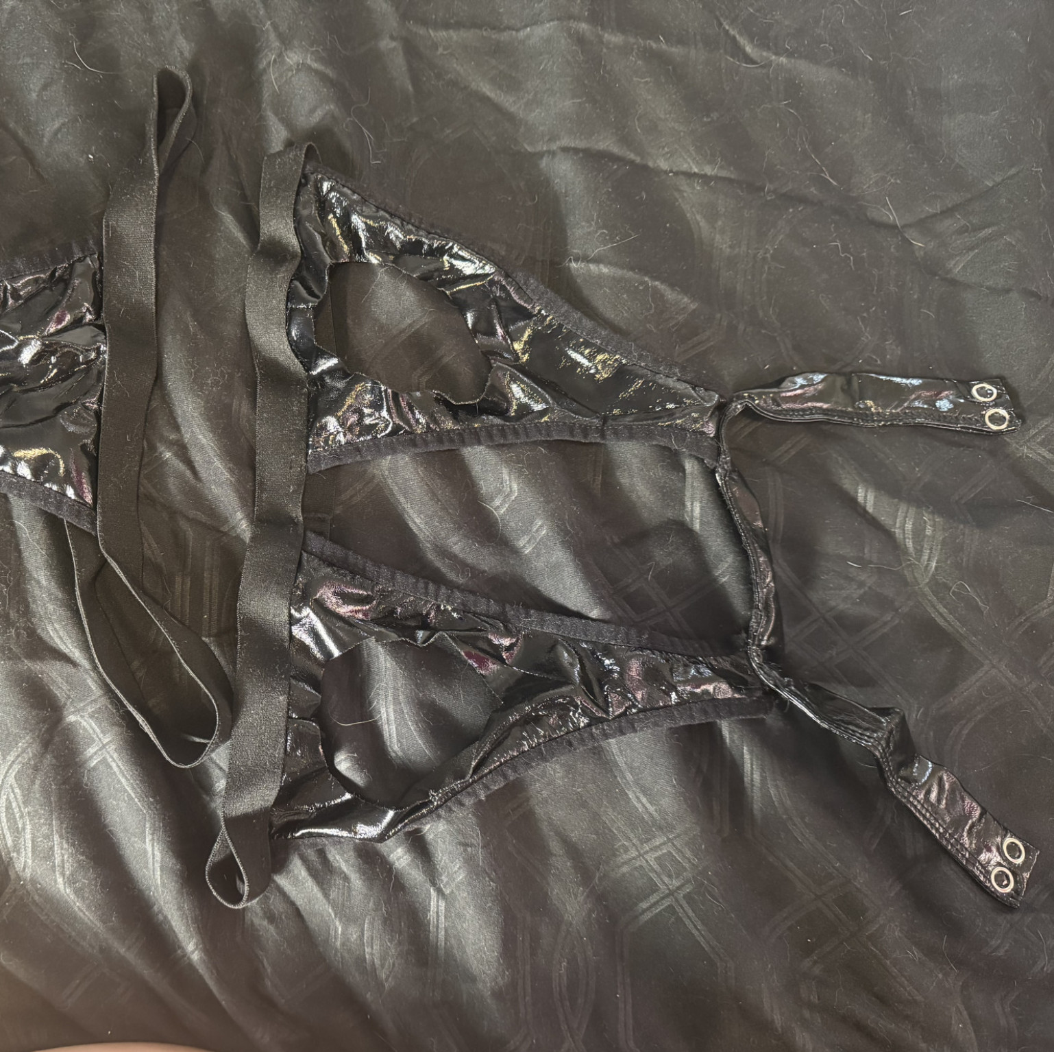 Set from GG videos wetlook open crotch and tits