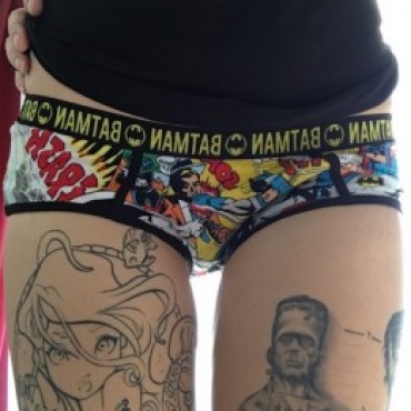 Batman Comic Panties