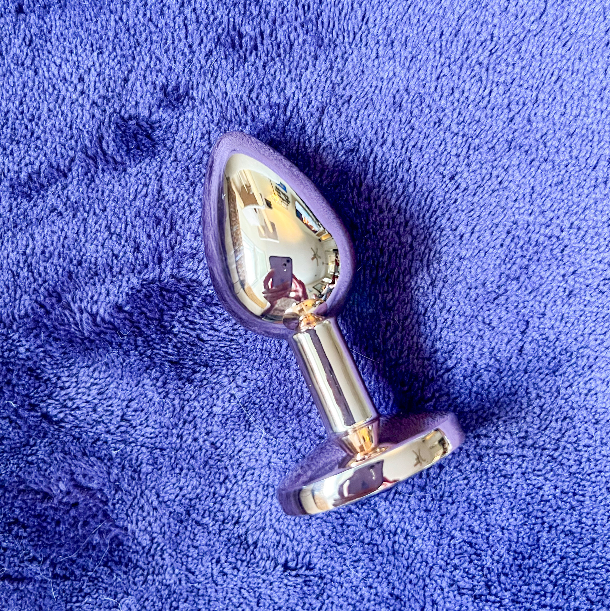 Lovehoney Purple Jeweled Anal Plug