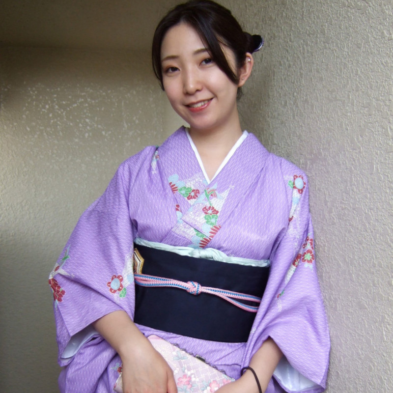 Japanese woman in kimono name: Mihono