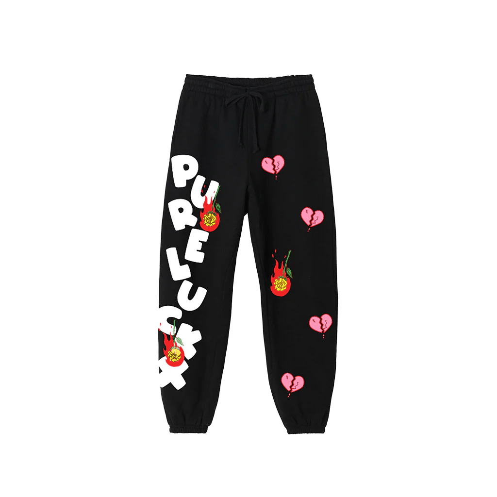 LA VIE EN ROSE SWEATPANTS