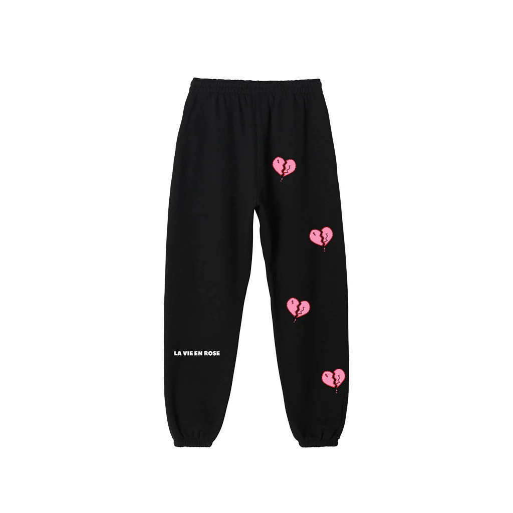 LA VIE EN ROSE SWEATPANTS