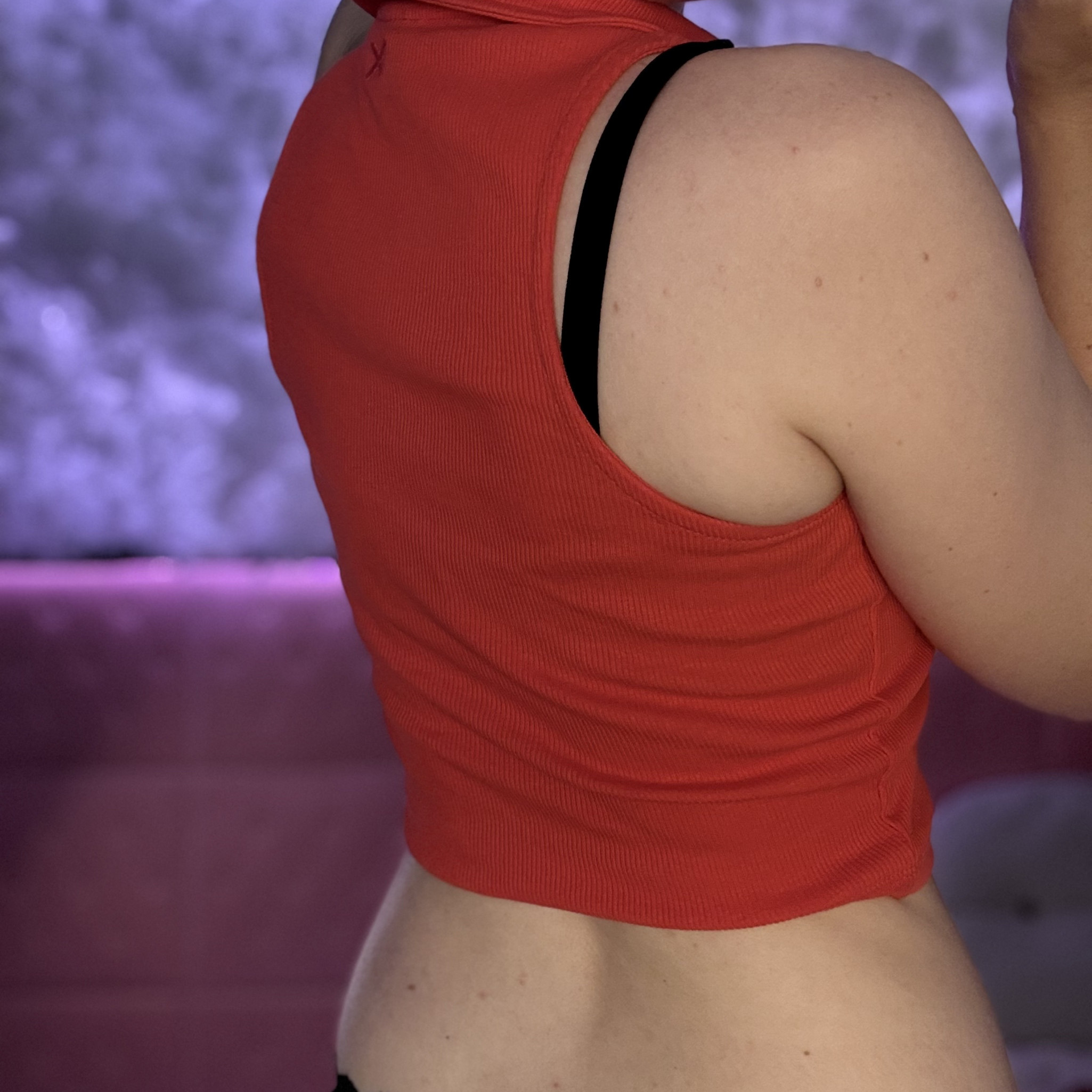 pink Freya hot outfit