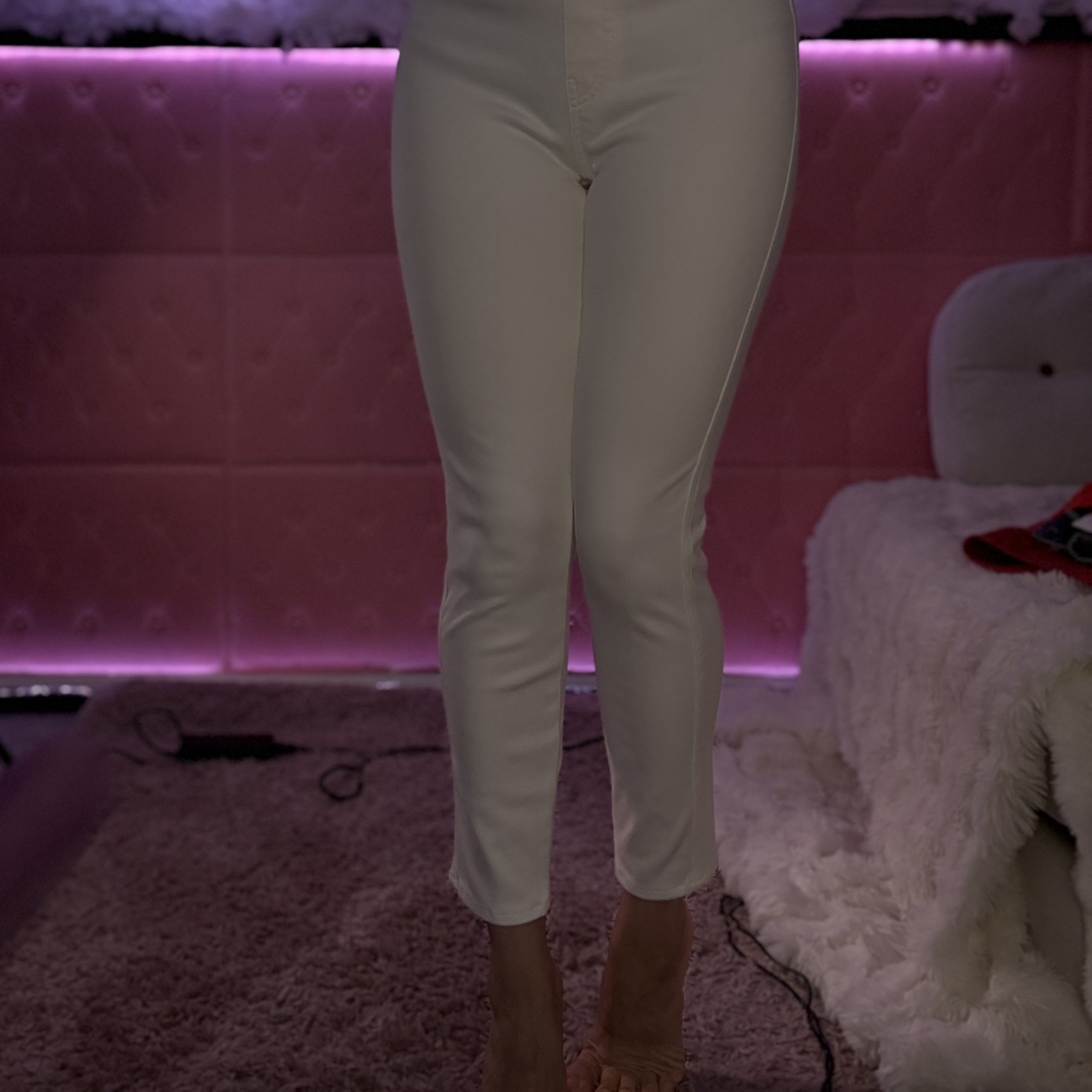 pink Freya hot outfit