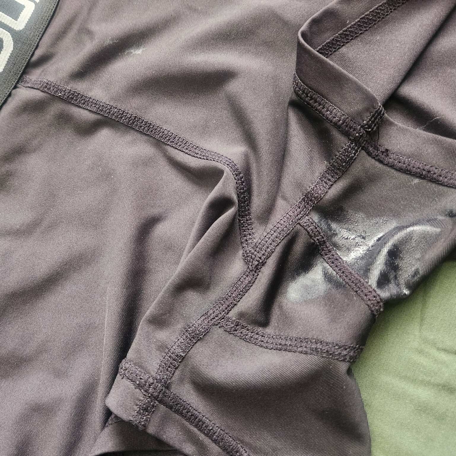 Super sloppy gym shorts