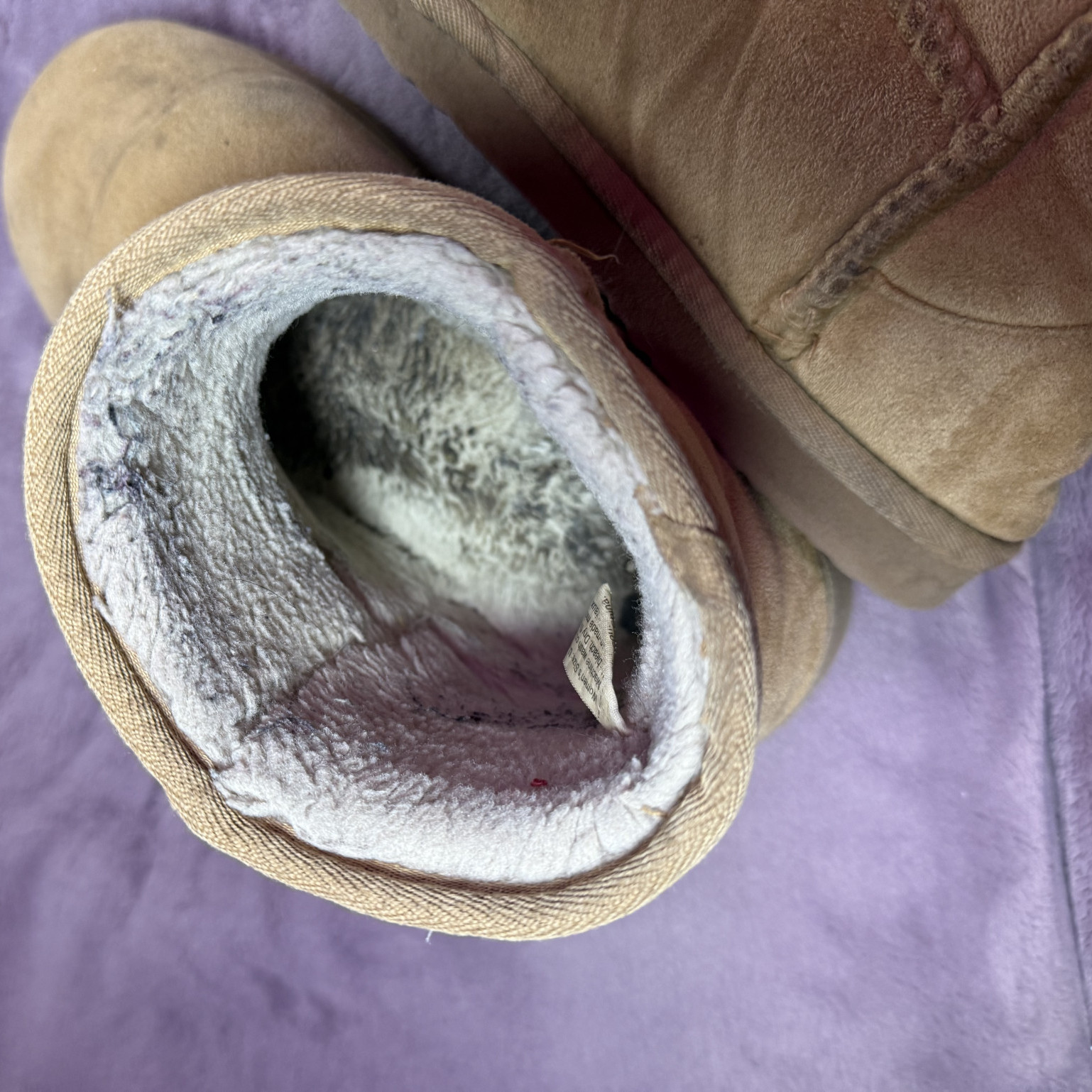 DIRTY STINKY UGG SLIPPERS