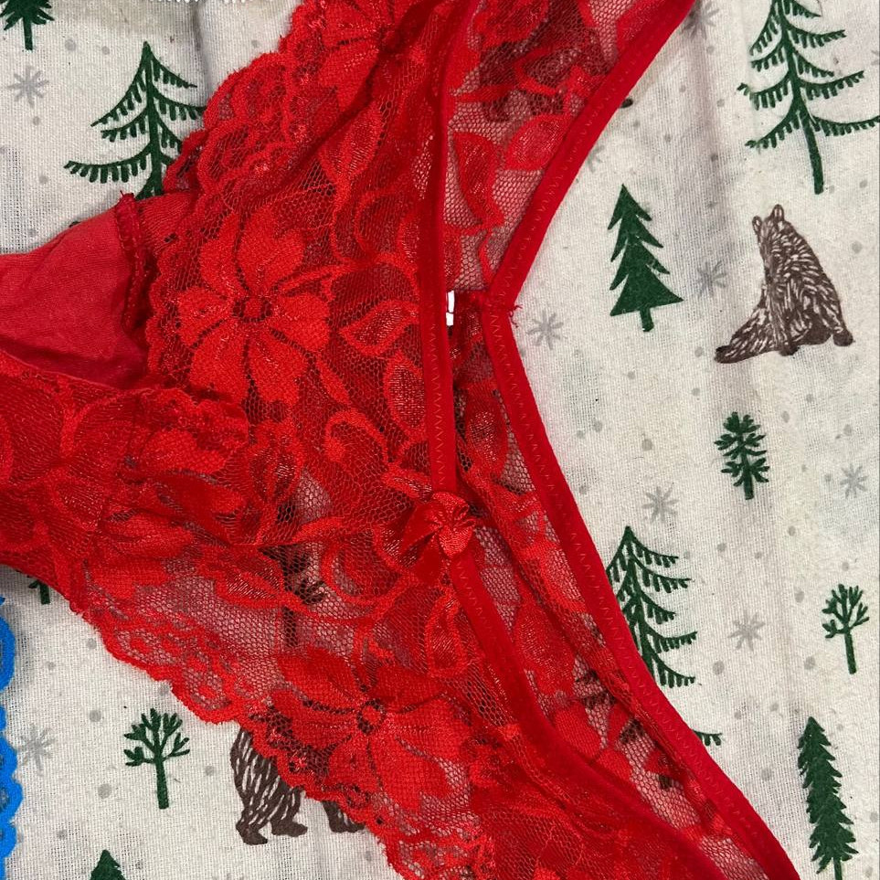 Lacy Panty play