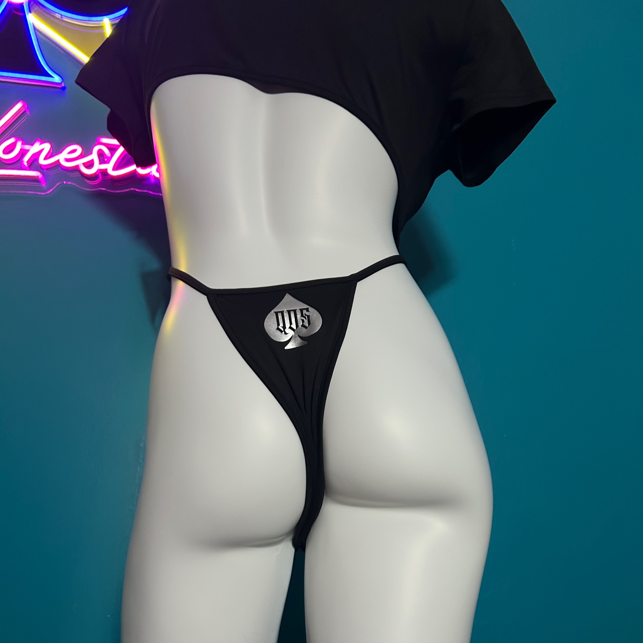 Goth QOS O Ring Body Suit