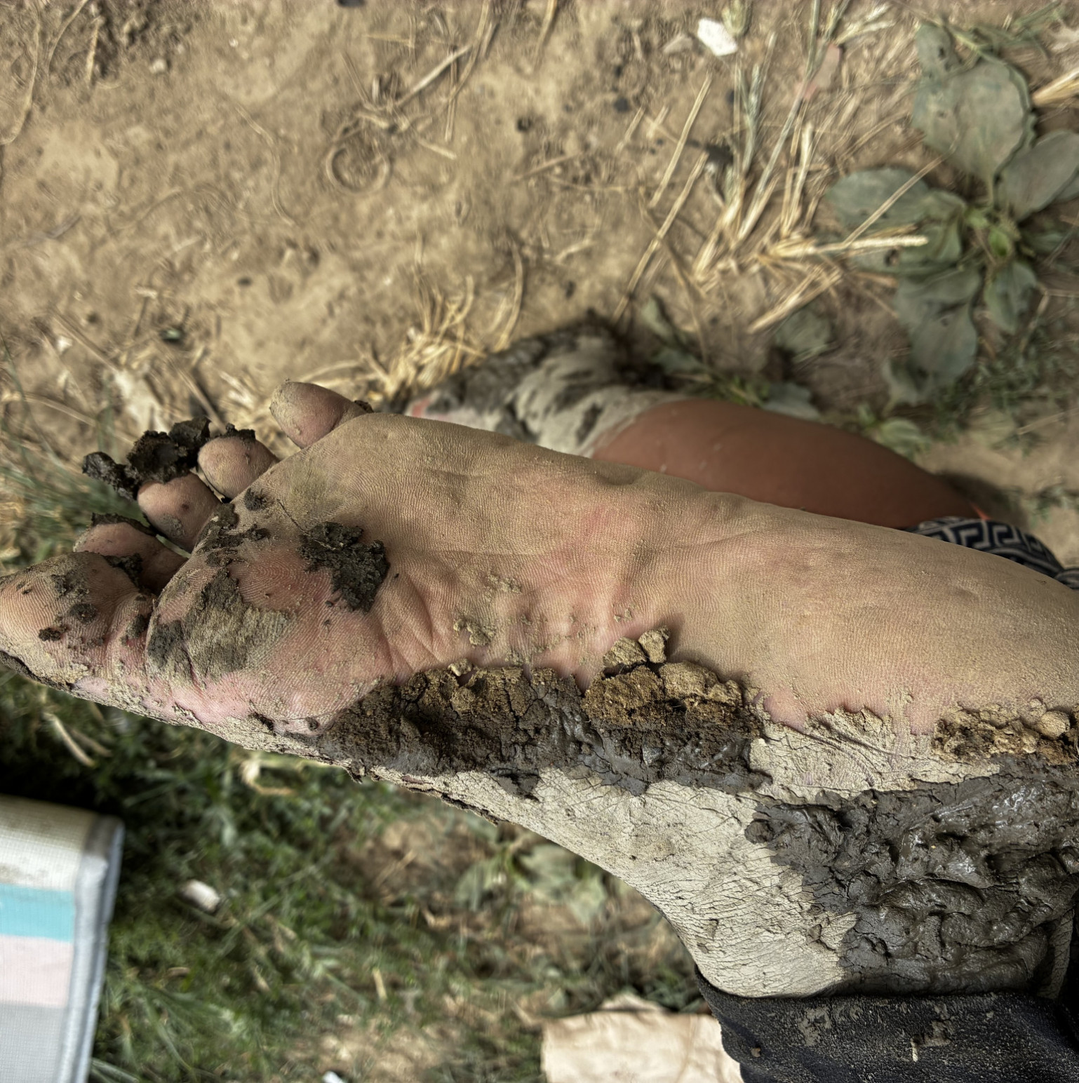 Muddy Feet